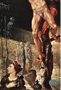 Crucifixion (detail) sg, HEEMSKERCK, Maerten van
